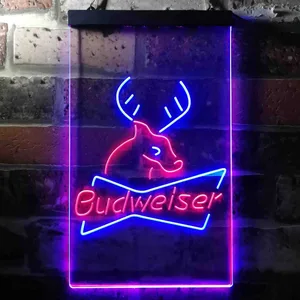 Budweiser Deer Neon-Like LED Sign