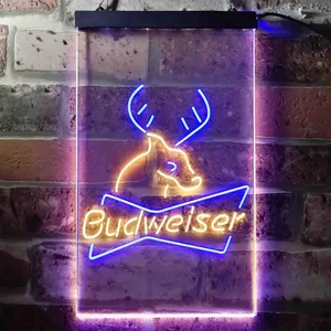 Budweiser Deer Neon-Like LED Sign