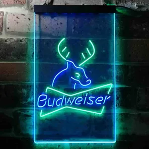 Budweiser Deer Neon-Like LED Sign