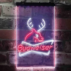 Budweiser Deer Neon-Like LED Sign