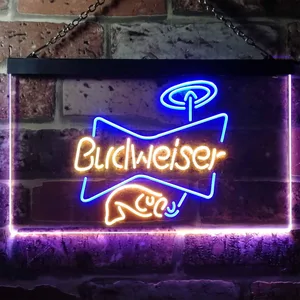 Budweiser Fishing Neon-Like LED Sign