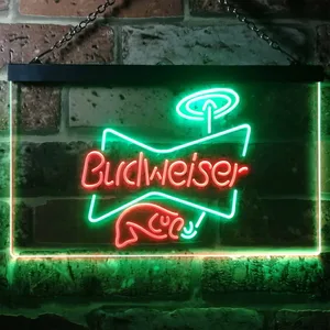 Budweiser Fishing Neon-Like LED Sign