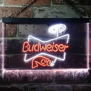 Budweiser Fishing Neon-Like LED Sign