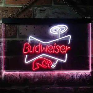 Budweiser Fishing Neon-Like LED Sign