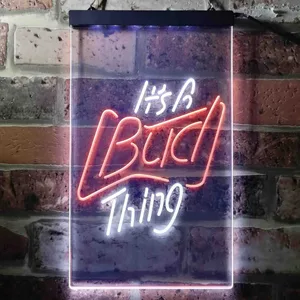Budweiser It's A Bud Thing Neon-Like LED Sign