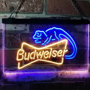 Budweiser Lizard Neon-Like LED Sign