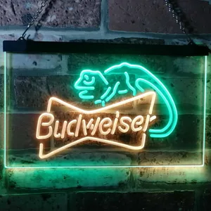 Budweiser Lizard Neon-Like LED Sign