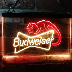 Budweiser Lizard Neon-Like LED Sign