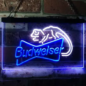 Budweiser Lizard Neon-Like LED Sign
