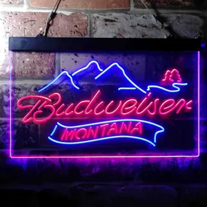 Budweiser Montana Neon-Like LED Sign