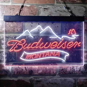 Budweiser Montana Neon-Like LED Sign