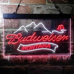 Budweiser Montana Neon-Like LED Sign