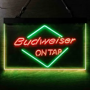 Budweiser On Tap Neon-Like LED Sign