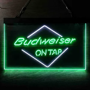 Budweiser On Tap Neon-Like LED Sign