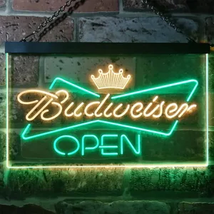 Budweiser Open Store Neon-Like LED Sign