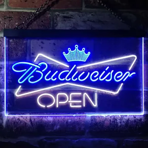 Budweiser Open Store Neon-Like LED Sign