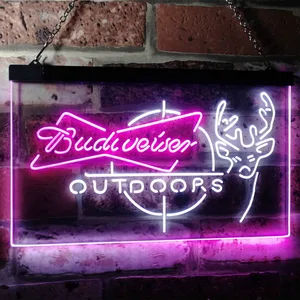 Budweiser Outdoors Neon-Like LED Sign