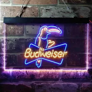 Budweiser Parrot Neon-Like LED Sign