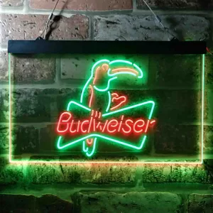 Budweiser Parrot Neon-Like LED Sign