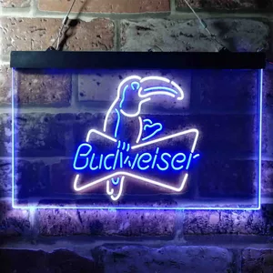 Budweiser Parrot Neon-Like LED Sign
