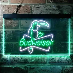 Budweiser Parrot Neon-Like LED Sign