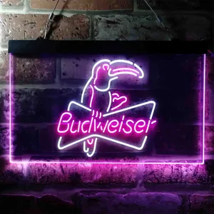 Budweiser Parrot Neon-Like LED Sign