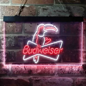 Budweiser Parrot Neon-Like LED Sign
