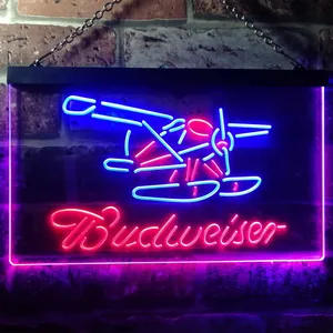 Budweiser Plane Neon-Like LED Sign