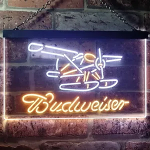 Budweiser Plane Neon-Like LED Sign