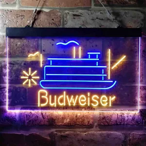 Budweiser Riverboat Neon-Like LED Sign