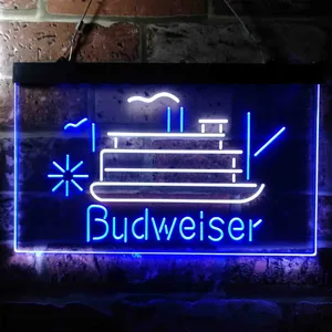 Budweiser Riverboat Neon-Like LED Sign