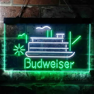 Budweiser Riverboat Neon-Like LED Sign
