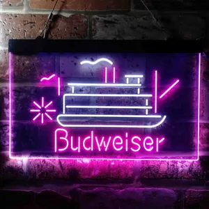 Budweiser Riverboat Neon-Like LED Sign