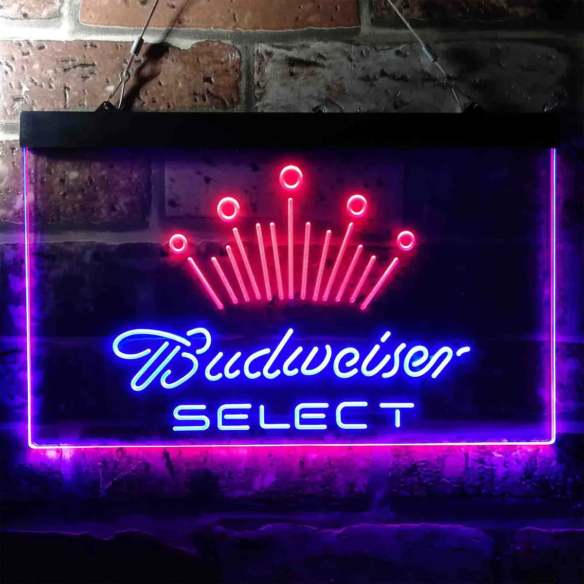 Budweiser Select Crown Neon-Like LED Sign