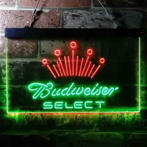 Budweiser Select Crown Neon-Like LED Sign