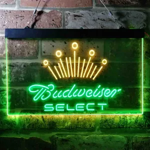 Budweiser Select Crown Neon-Like LED Sign