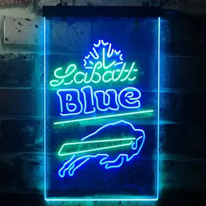 Buffalo Bills LaBatt Blue Neon-Like LED Sign