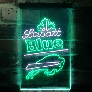 Buffalo Bills LaBatt Blue Neon-Like LED Sign