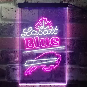 Buffalo Bills LaBatt Blue Neon-Like LED Sign