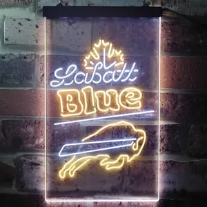 Buffalo Bills LaBatt Blue Neon-Like LED Sign