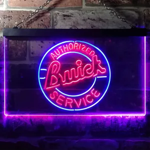 Buick Authorized Service Neon-Like LED Sign