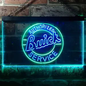 Buick Authorized Service Neon-Like LED Sign