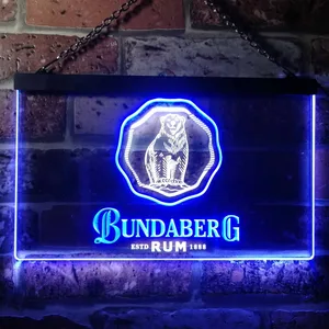 Bundaberg Bear Logo Neon-Like LED Sign