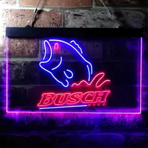 Busch Bass Fish Neon-Like LED Sign