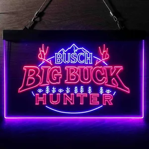 Busch Big Buck Hunter Neon-Like LED Sign