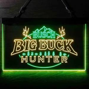 Busch Big Buck Hunter Neon-Like LED Sign