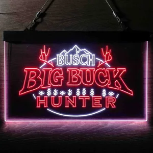 Busch Big Buck Hunter Neon-Like LED Sign