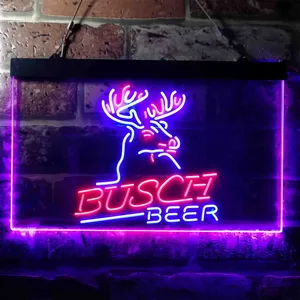 Busch Deer 2 Neon-Like LED Sign