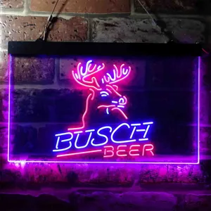 Busch Deer 2 Neon-Like LED Sign