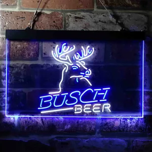 Busch Deer 2 Neon-Like LED Sign